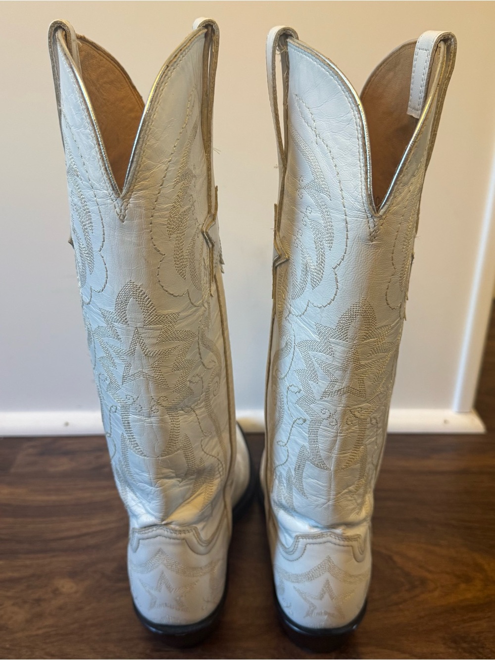 Authentic Lucchese Dallas Cowboys Cheerleader Boots Size 7.5 B - Picture 5 of 15